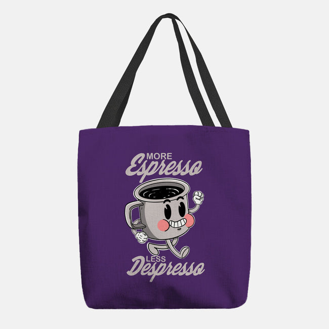 More Espresso Less Despresso-none basic tote bag-Tri haryadi