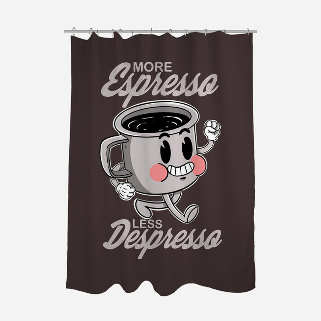 More Espresso Less Despresso-none polyester shower curtain-Tri haryadi