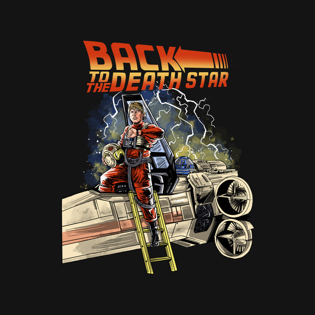 Back To The Death Star-mens basic tee-zascanauta