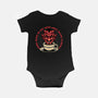 The Coffee Devil-baby basic onesie-momma_gorilla