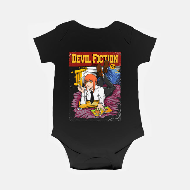 Devil Fiction-baby basic onesie-joerawks