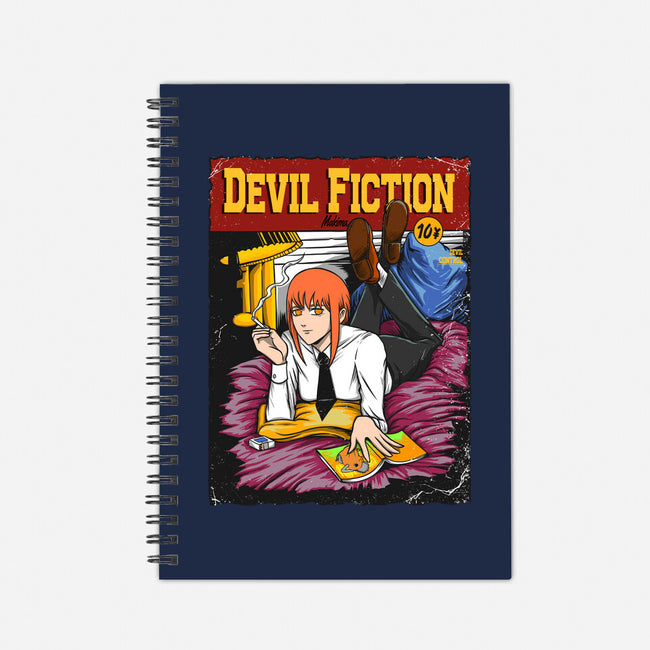 Devil Fiction-none dot grid notebook-joerawks