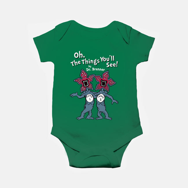 The Things You'll See-baby basic onesie-Nemons