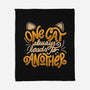 One Cat Always Leads To Another-none fleece blanket-eduely