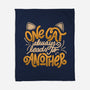 One Cat Always Leads To Another-none fleece blanket-eduely
