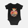 Love Kills-baby basic onesie-Green Devil