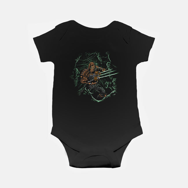 Necro Nightmare-baby basic onesie-Fearcheck