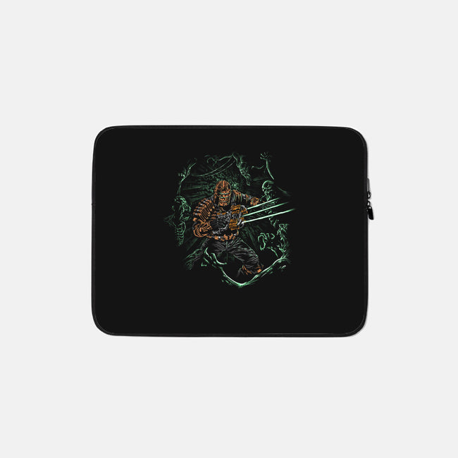 Necro Nightmare-none zippered laptop sleeve-Fearcheck