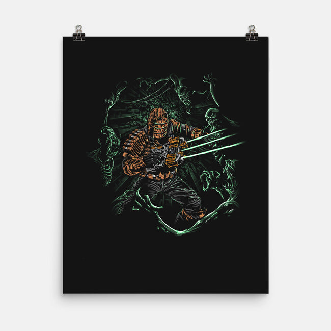 Necro Nightmare-none matte poster-Fearcheck