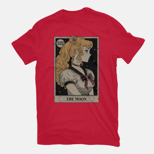 The Moon Tarot-mens basic tee-Hafaell