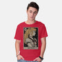 The Moon Tarot-mens basic tee-Hafaell