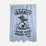 I Enjoy Every Minute-none polyester shower curtain-kg07