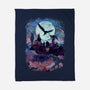 Magic World-none fleece blanket-fanfabio