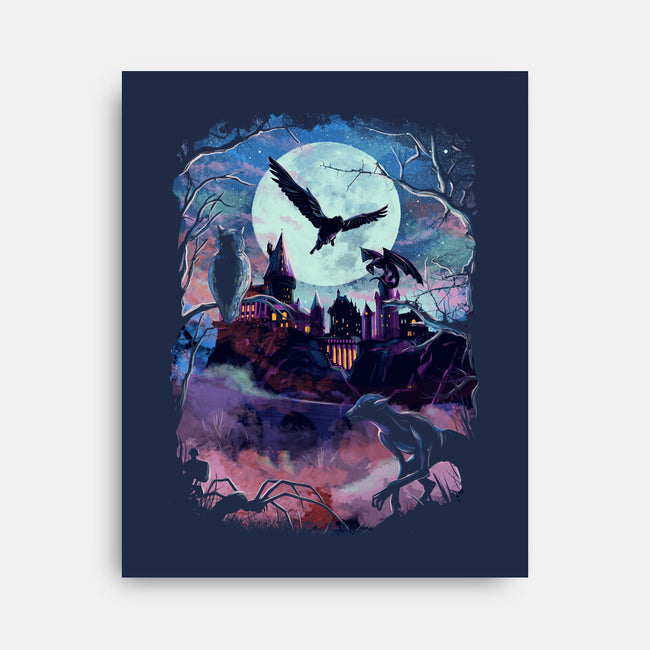 Magic World-none stretched canvas-fanfabio