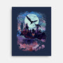 Magic World-none stretched canvas-fanfabio