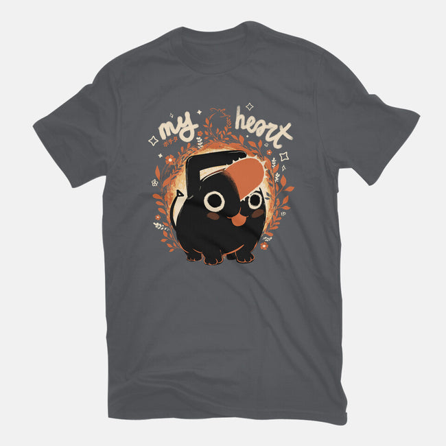 My Chainsaw Heart-womens fitted tee-IKILO