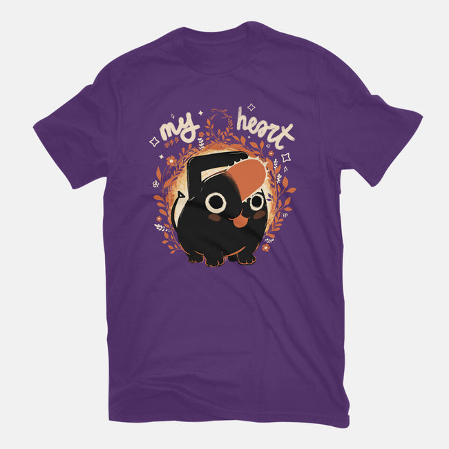 My Chainsaw Heart-womens fitted tee-IKILO
