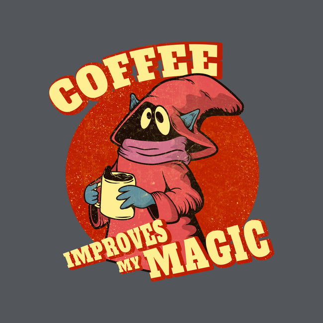 Coffee Improves My Magic-none fleece blanket-leepianti