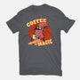 Coffee Improves My Magic-mens basic tee-leepianti