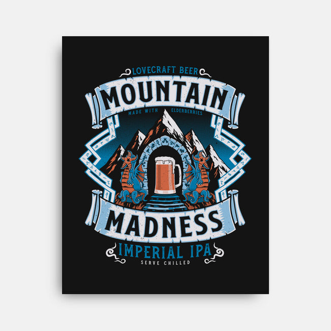 Mountain Madness-none stretched canvas-Nemons