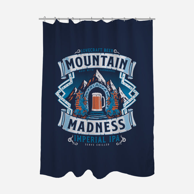 Mountain Madness-none polyester shower curtain-Nemons