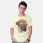 Way Of The Samurai Skull-mens basic tee-eduely