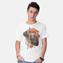 Way Of The Samurai Skull-mens basic tee-eduely