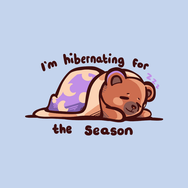 Hibernating For The Season-none glossy sticker-TechraNova