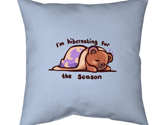 Hibernating For The Season