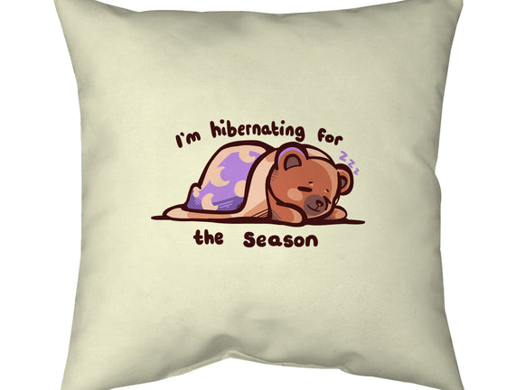 Hibernating For The Season