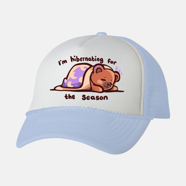 Hibernating For The Season-unisex trucker hat-TechraNova