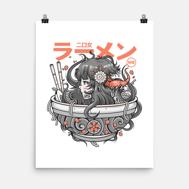 Ramen Yokai Girl-none matte poster-Bear Noise