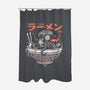 Ramen Yokai Girl-none polyester shower curtain-Bear Noise