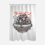 Ramen Yokai Girl-none polyester shower curtain-Bear Noise