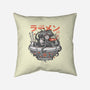 Ramen Yokai Girl-none removable cover w insert throw pillow-Bear Noise