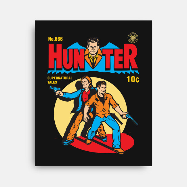 Supernatural Hunters-none stretched canvas-Rudy