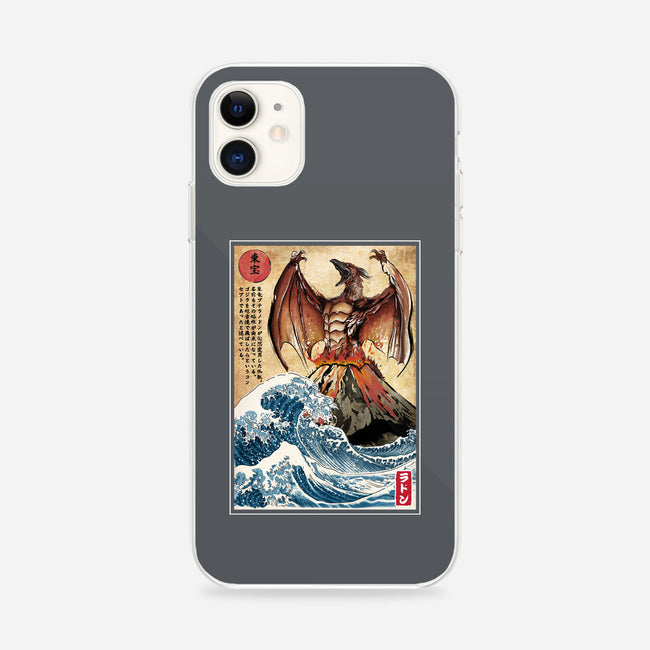 Fire Pteranodon In Japan-iphone snap phone case-DrMonekers