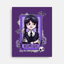 A Little Dead Inside-none stretched canvas-Conjura Geek