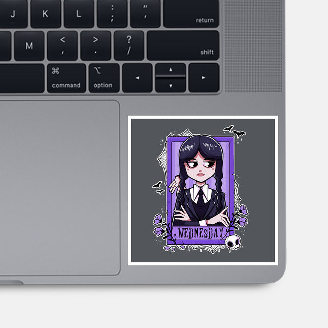 A Little Dead Inside-none glossy sticker-Conjura Geek
