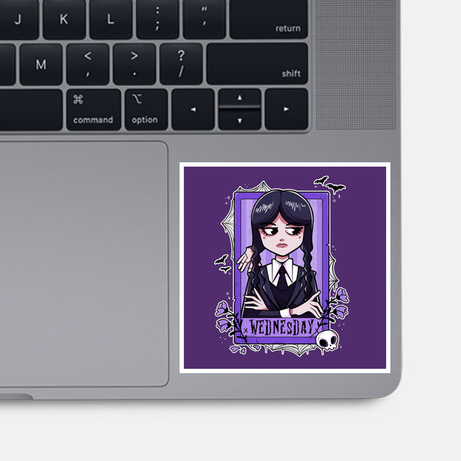 A Little Dead Inside-none glossy sticker-Conjura Geek