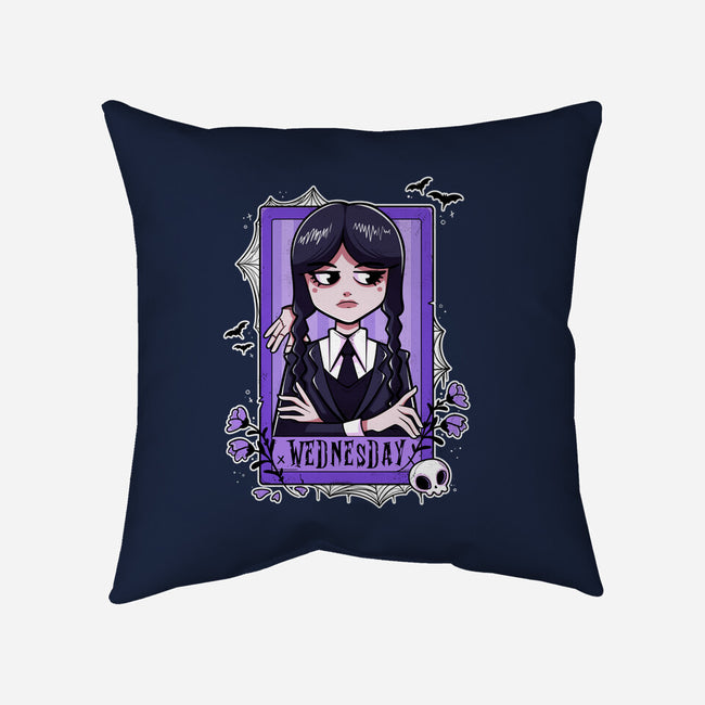 A Little Dead Inside-none non-removable cover w insert throw pillow-Conjura Geek