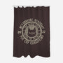Poe Cup Champions-none polyester shower curtain-kg07