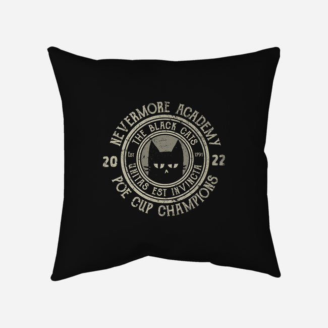 Poe Cup Champions-none removable cover throw pillow-kg07