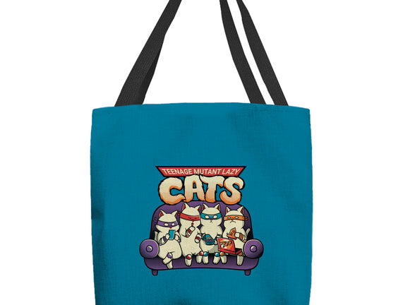 Teenage Mutant Lazy Cats
