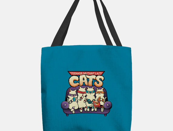 Teenage Mutant Lazy Cats