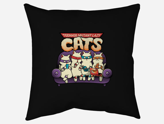 Teenage Mutant Lazy Cats