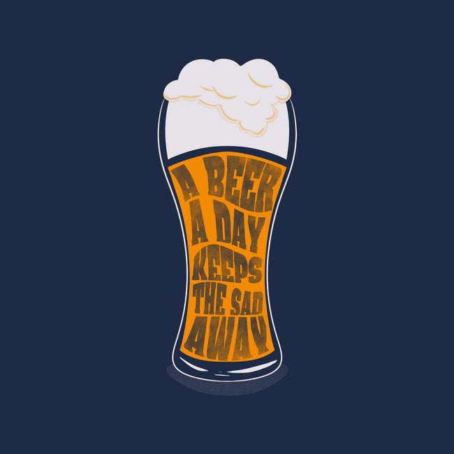 A Beer A Day-none polyester shower curtain-Claudia
