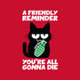A Friendly Reminder-unisex zip-up sweatshirt-Xentee