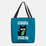 A Friendly Reminder-none basic tote bag-Xentee