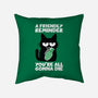 A Friendly Reminder-none removable cover throw pillow-Xentee